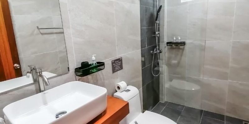 Modern and clean Bathroom, bungalow The Cosy